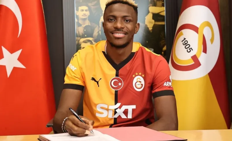 Galatasaray Secure Sensational Loan Signing of Napoli Striker Victor Osimhen