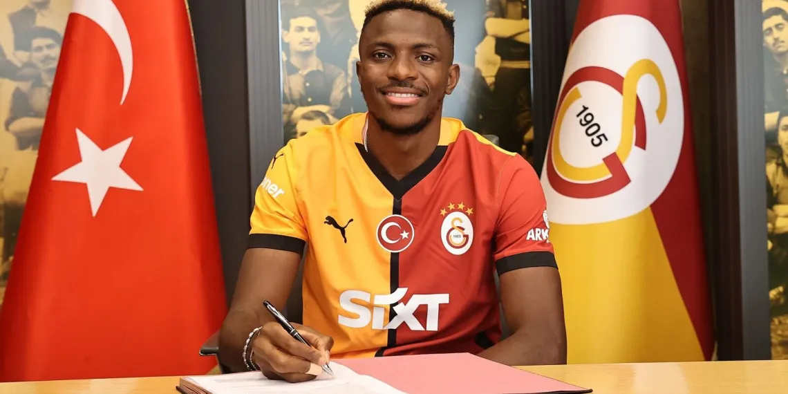 Galatasaray Secure Sensational Loan Signing of Napoli Striker Victor Osimhen